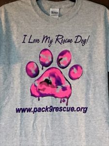 I Love My Rescue Dog Tee’s (Pink)